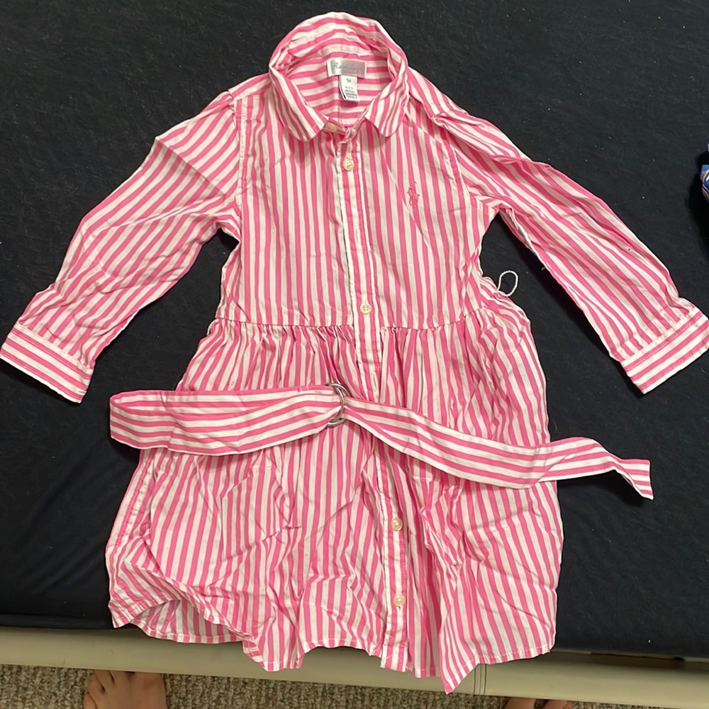 Ralph Lauren Polo toddler dress size 18 months like new worn one time